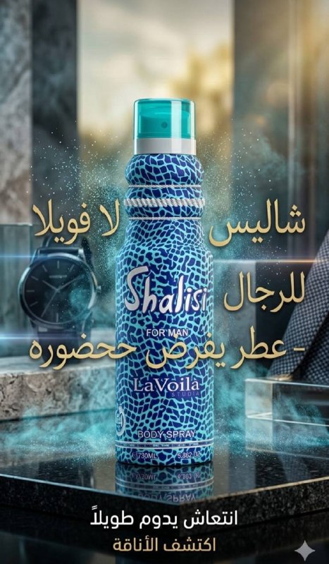 اسبراي شيلز لافيولا رجالي 175ml
