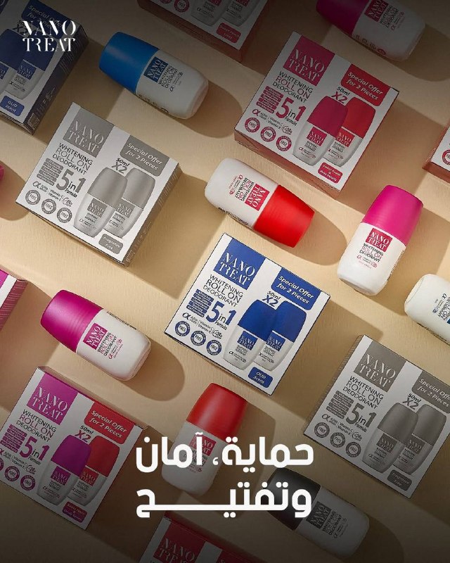 رول اون نانو تريت عرض 1+1