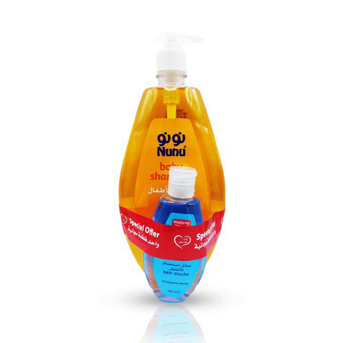 نونو عرض شامبو 750ml & سائل استحمام 100ml