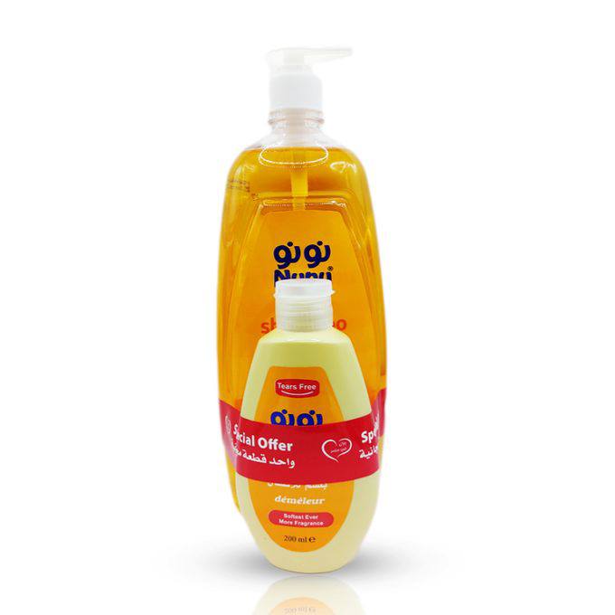 نونو عرض شامبو لتر & بلسم 200ml